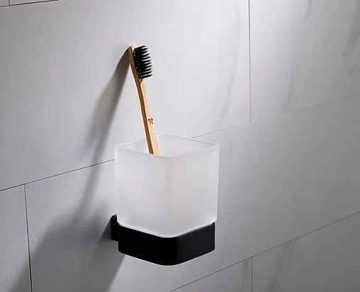 Стакан Timo Selene чёрный матовый 14033/03