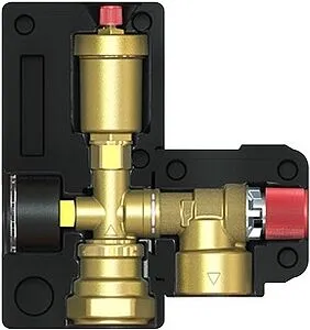 Группа безопасности котла до 50 кВт 1&quot; 3 бар Elsen ESG03.10, 1