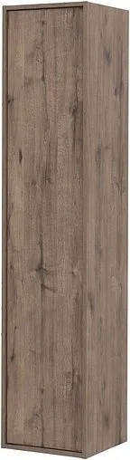 Шкаф-пенал подвесной Aquanet Lino 35 дуб веллингтон 00295038