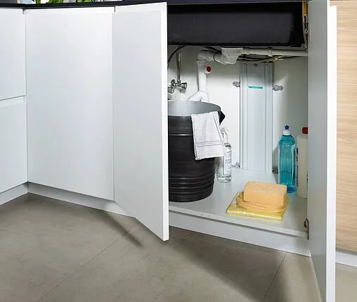 Смеситель для кухни с выдвижным изливом Hansgrohe Metris Select M71 200 1jet sBox под сталь 73804800