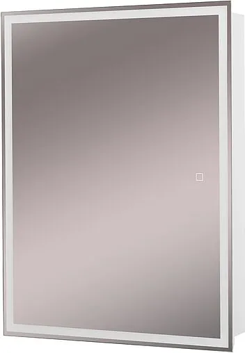 Шкаф-зеркало BelBagno 60 белый SPC-GRT-600/800-1A-LED-TCH