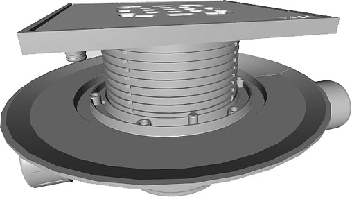 Трап горизонтальный Set Viega Advantix 4935.2 150x150мм 557140 Трап горизонтальный Set Viega Advantix 4935.2 150x150мм 557140