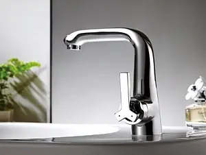 Смеситель для раковины Bravat Waterfall хром F173107C-1 Смеситель для раковины Bravat Waterfall хром F173107C-1, 3