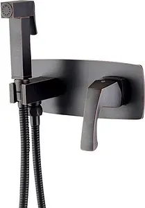Гигиенический душ со смесителем Lemark Nubira чёрная бронза LM6219ORB Гигиенический душ со смесителем Lemark Nubira чёрная бронза LM6219ORB, 1