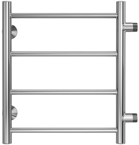 Полотенцесушитель водяной лесенка Terminus Аврора П4 400х500 бп320 полированная сталь 4670078529855