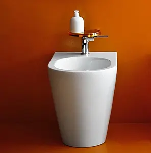 Биде напольное Laufen Kartell белый 8.3233.1.000.302.1 Биде напольное Laufen Kartell белый 8.3233.1.000.302.1, 4