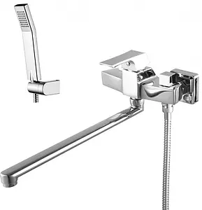 Смеситель для ванны с длинным изливом Lemark Unit хром LM4517C Смеситель для ванны с длинным изливом Lemark Unit хром LM4517C, 1
