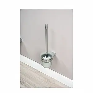 Ёршик для унитаза Aquanet хром 5688, 3