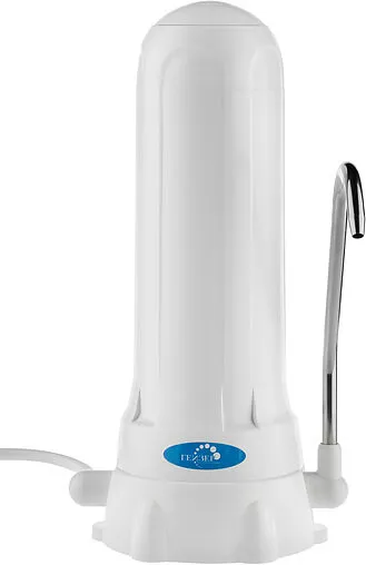 Водоочиститель стационарный настольный для мягкой воды Гейзер-1 У Евро 63015 белый