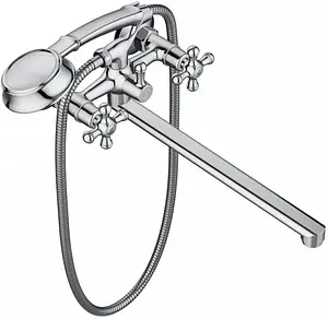 Смеситель для ванны с длинным изливом Damixa Retro хром 239500000 Смеситель для ванны с длинным изливом Damixa Retro хром 239500000, 3