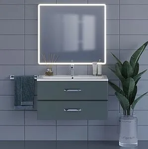 Тумба под умывальник подвесная Uperwood Foster 90 серый графит 291020523 Тумба под умывальник подвесная Uperwood Foster 90 серый графит 291020523, 4