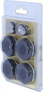 Комплект радиаторный универсальный ½" Global черный Комплект радиаторный универсальный ½" Global черный, 2