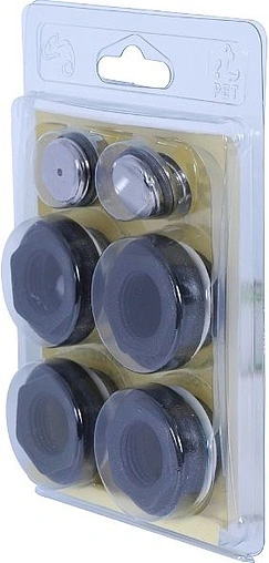 Комплект радиаторный универсальный ½&quot; Global черный