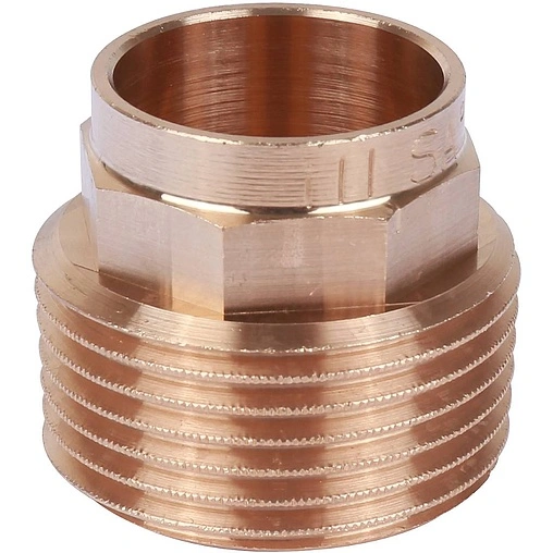 Муфта пайка переходная 22мм x 1&quot;н Sanha 4243g 14243221