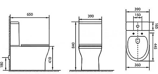 Бачок для унитаза Aquanet Roll-C-1 белый Roll-C-1 Бачок для унитаза Aquanet Roll-C-1 белый Roll-C-1