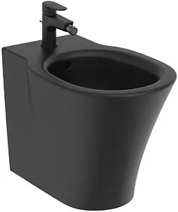 Биде напольное Ideal Standard Connect Air Silk Black черный матовый E0180V3 Биде напольное Ideal Standard Connect Air Silk Black черный матовый E0180V3, 1