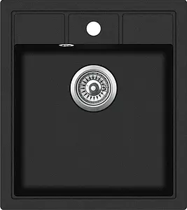 Мойка кухонная Teka Estela 45 S-TQ 1B черный металлик 40148070 Мойка кухонная Teka Estela 45 S-TQ 1B черный металлик 40148070, 1