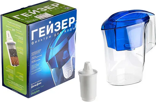Фильтр-кувшин Гейзер Дельфин 62035 синий