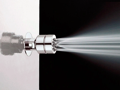 Душевая форсунка Bossini Tondo-Gom хром I00137.030