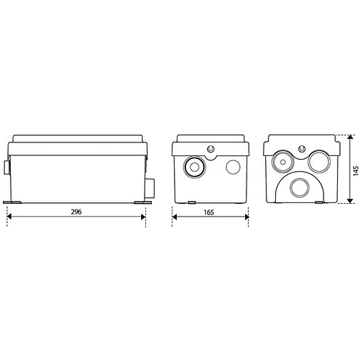 Канализационная насосная установка SFA Sanidouche