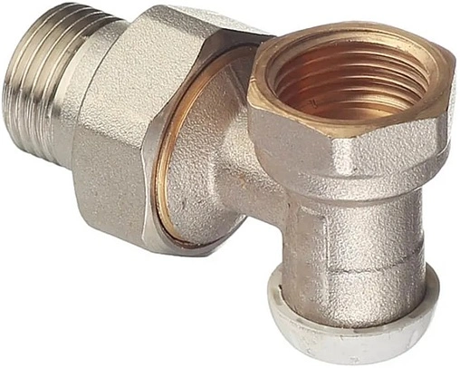 Вентиль запорный угловой ½&quot; в/н Tiemme 3230001