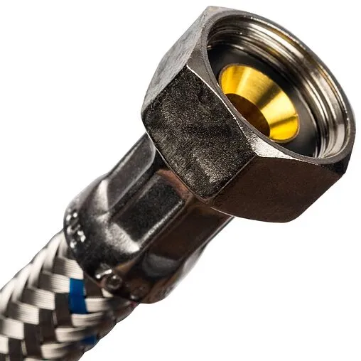 Гибкая подводка для смесителя Stout 0.5м x ⅜&quot;в x М10x1 L18мм SHF-0016-181010