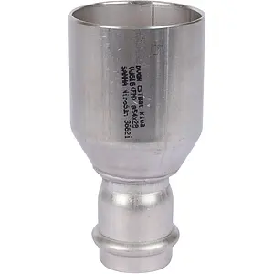 Муфта пресс редукционная однораструбная 54мм x 28мм Sanha NiroSan 9243 692435428, 5