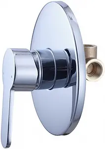 Смеситель для душа скрытого монтажа Swedbe Platta хром 5517, 1