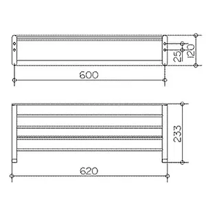 Полотенцедержатель Keuco Elegance new хром 11675010000 Полотенцедержатель Keuco Elegance new хром 11675010000, 3