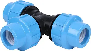 Тройник компрессионный соединительный 25мм x 25мм x 25мм Джилекс 9325 Тройник компрессионный соединительный 25мм x 25мм x 25мм Джилекс 9325, 1