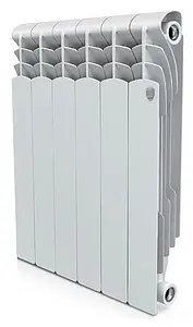 Радиатор биметаллический 6 секций Royal Thermo Revolution Bimetall 500 RTRB50006 Радиатор биметаллический 6 секций Royal Thermo Revolution Bimetall 500 RTRB50006, 1