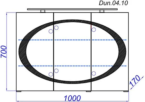 Шкаф-зеркало Clarberg Dune 100 DUN0410 Шкаф-зеркало Clarberg Dune 100 DUN0410