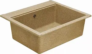 Мойка кухонная Aquaton Делия 60.2 песочный 1A715232LD220 Мойка кухонная Aquaton Делия 60.2 песочный 1A715232LD220, 3