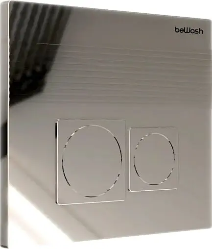 Инсталляция для подвесного унитаза Set 4 в 1 beWash BW74 K500RZVP0200PK000000 с кнопкой хром глянцевый