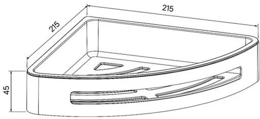 Полка IDDIS Optima Home чёрный матовый SHE11SBi44