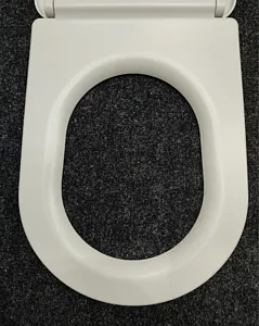 Крышка-сиденье для унитаза с микролифтом Kerasan Nolita Slim Grigio matt 539159 Крышка-сиденье для унитаза с микролифтом Kerasan Nolita Slim Grigio matt 539159, 2