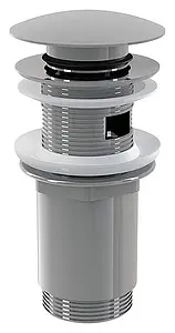 Выпуск автоматический для раковины с переливом AlcaPlast хром A392, 1