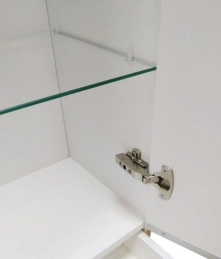 Шкаф-пенал подвесной Comforty Самара 30 кофе полоска/белый 00004134912CF