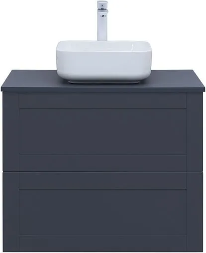 Тумба-умывальник подвесная Aquanet Терра 80 маренго 00313245+