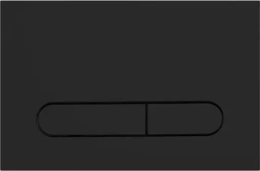 Комплект 5 в 1 BelBagno Ardente BB3202CHR-MB/BB3202SC-MB/BB002-80/BB007-PR-NERO.M с кнопкой черный матовый