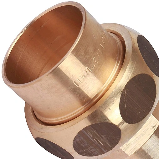 Американка пайка прямая (плоское уплотнение) 42мм Sanha 4330 1433042