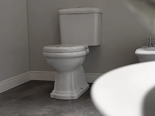 Унитаз-компакт Kerasan Retro белый 101301+108101