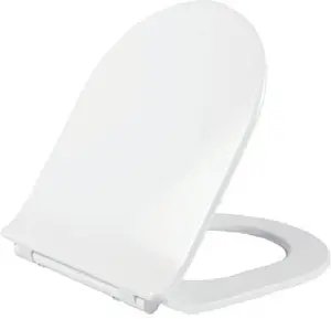 Унитаз подвесной безободковый Creo Ceramique Rennes белый RE1100R+RE1001T Унитаз подвесной безободковый Creo Ceramique Rennes белый RE1100R+RE1001T, 3