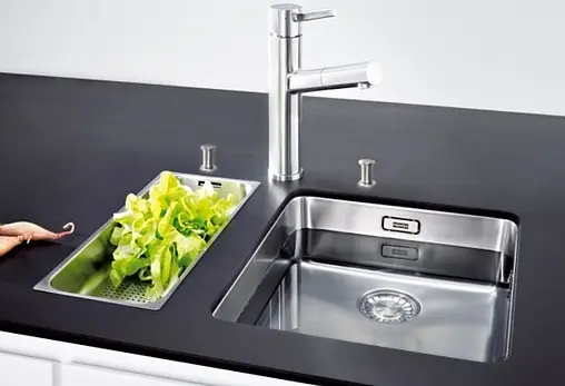 Мойка кухонная Franke Kubus KBX 110-34 нержавеющая сталь 122.0036.607