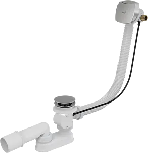 Слив-перелив для ванны с функцией налива AlcaPlast хром A564CRM1 Слив-перелив для ванны с функцией налива AlcaPlast хром A564CRM1, 1