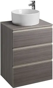 Тумба-умывальник Roca The Gap 60 городской дуб A857404402+A857418402+ Тумба-умывальник Roca The Gap 60 городской дуб A857404402+A857418402+, 1