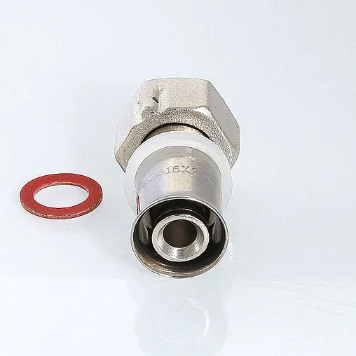 Муфта пресс с накидной гайкой 26мм x 1"нг Valtec VTm.222.N.002606