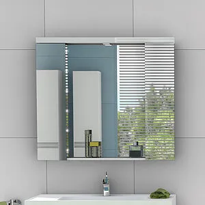 Шкаф-зеркало Aquaton Ричмонд 100 белый 1A145102RD010, 3