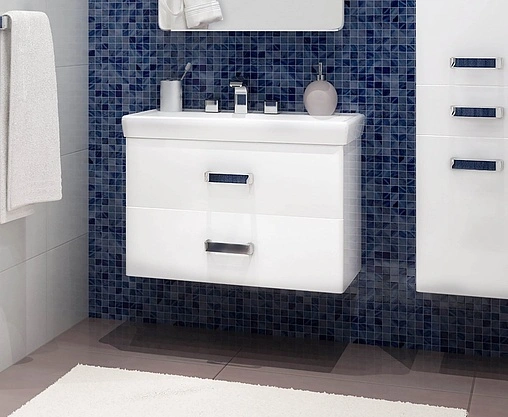 Тумба-умывальник подвесная Aquaton Америна 80 белый 1A1377K1AM010