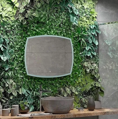 Зеркало с подсветкой Continent Dream Led 70x90 белый ЗЛП612